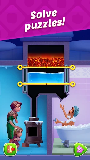 Gameplay screenshot 2 from Homescapes - Casual game