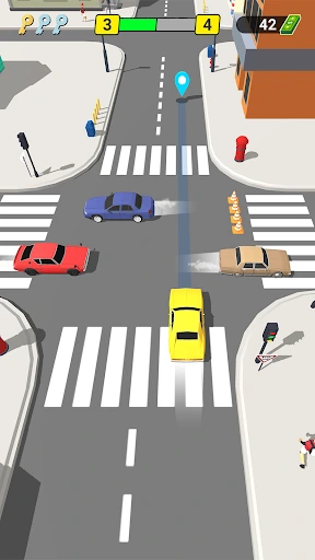 Gameplay screenshot 2 from Pick Me Up 3D: Taxi Game - Casual game